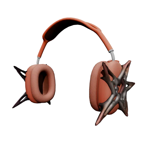 Airpods Max с звездой - Красный
