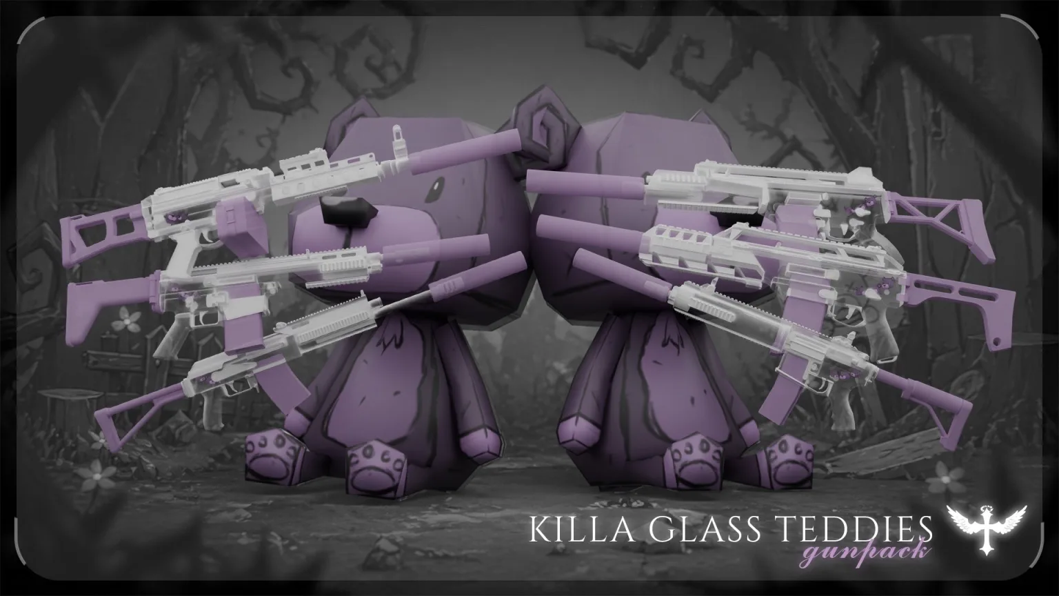 GLASS TEDDY KILLA GP