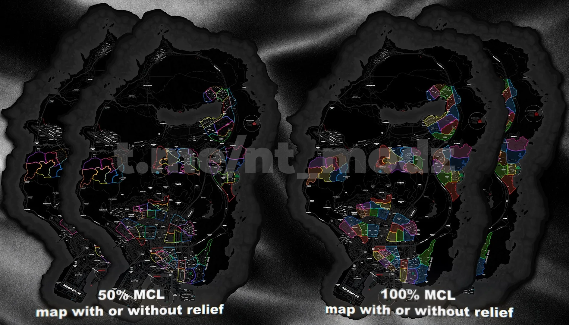vector map nt mods