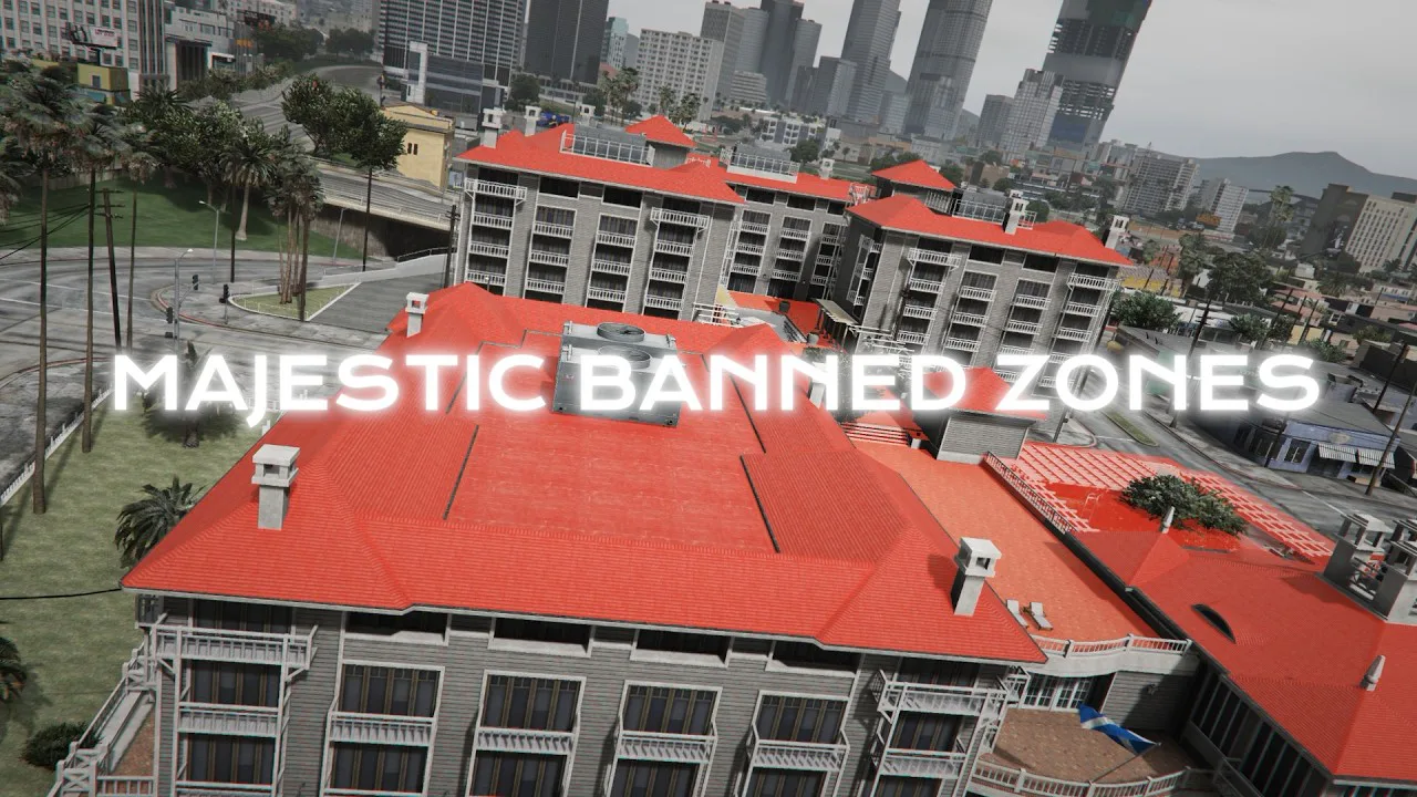 MAJESTIC BANNED ZONES