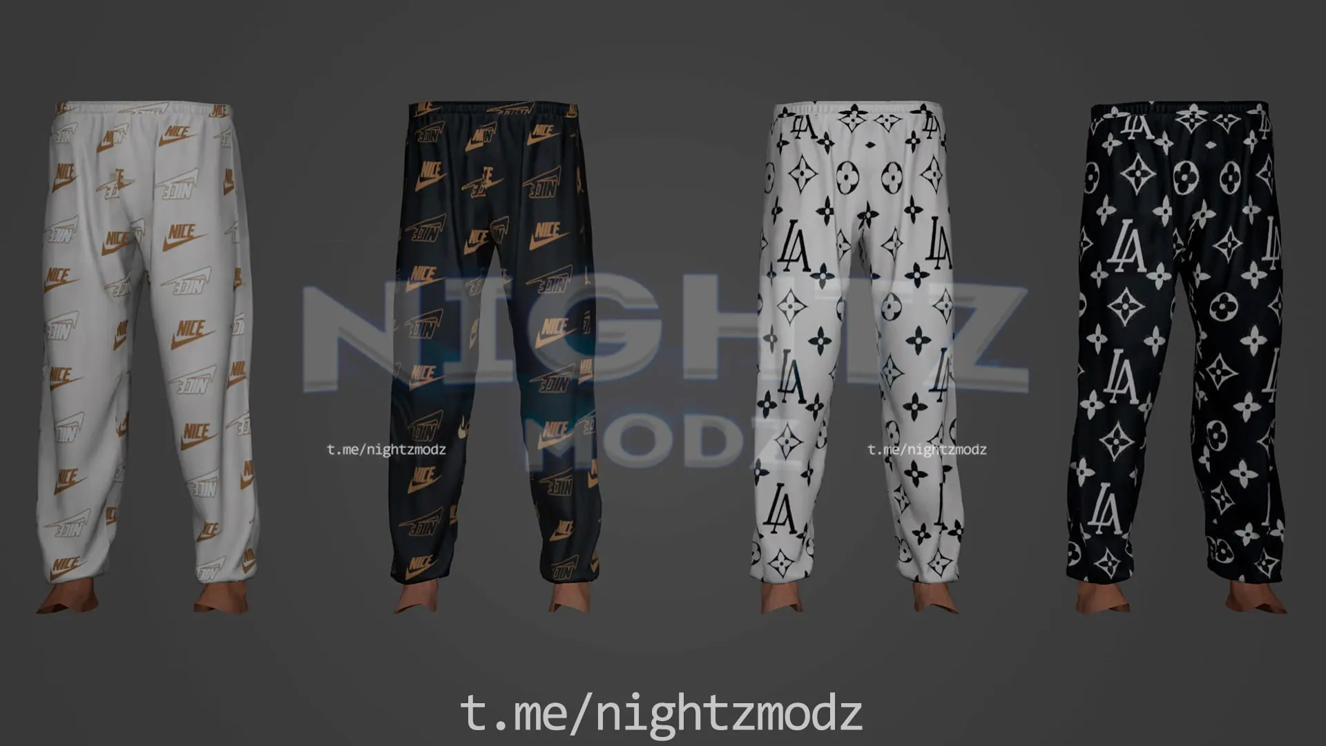 Штаны LV&Nike