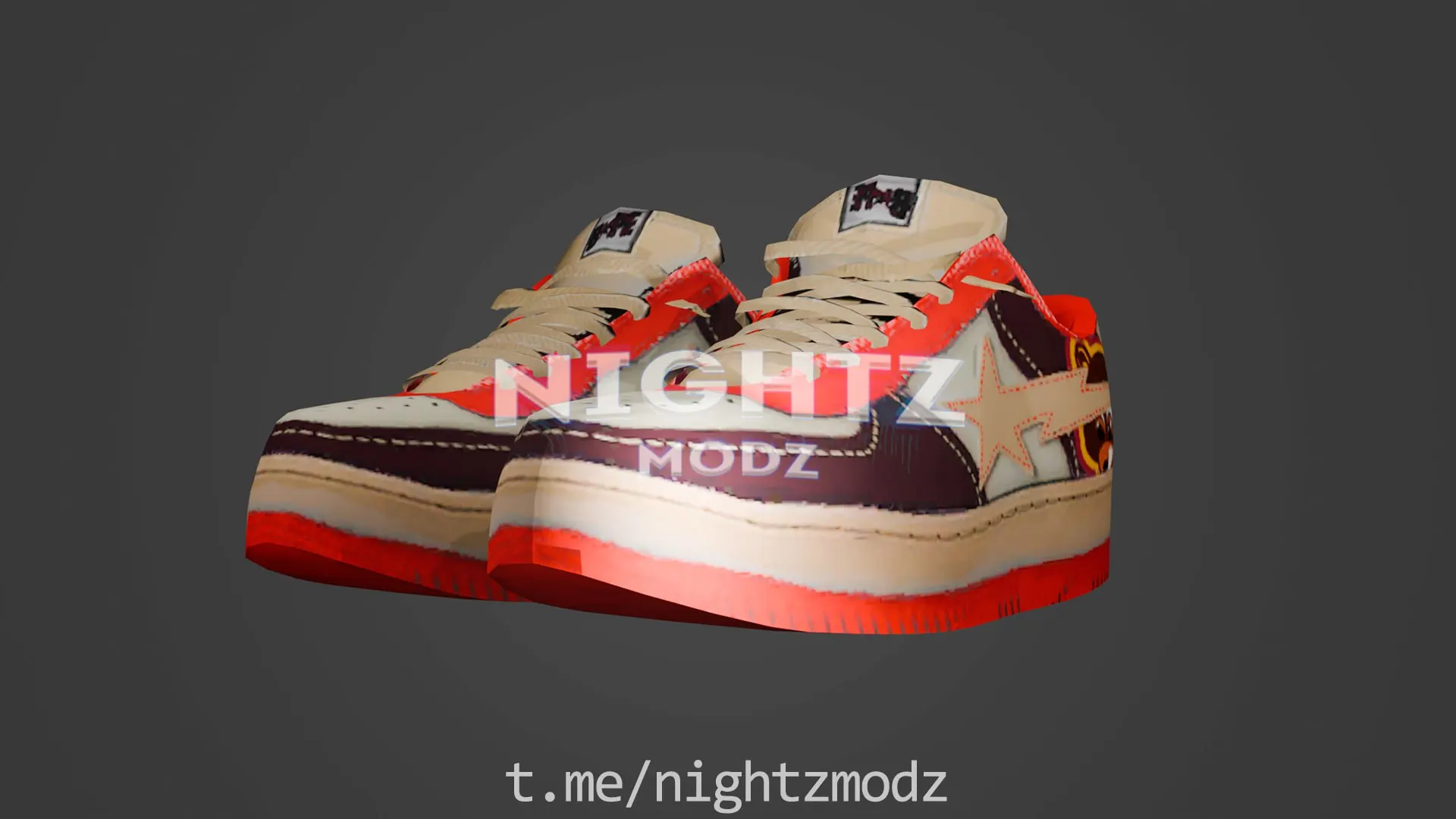 Кроссовки Bape
