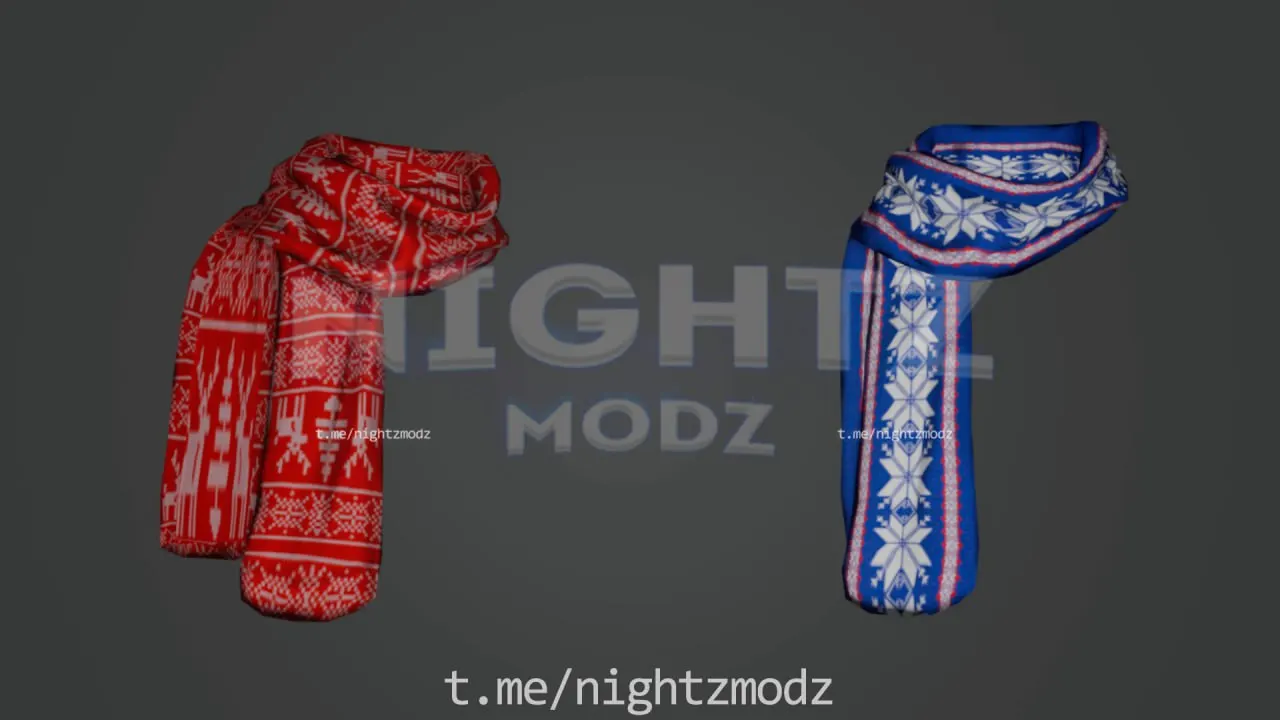 Шарф Рождественский